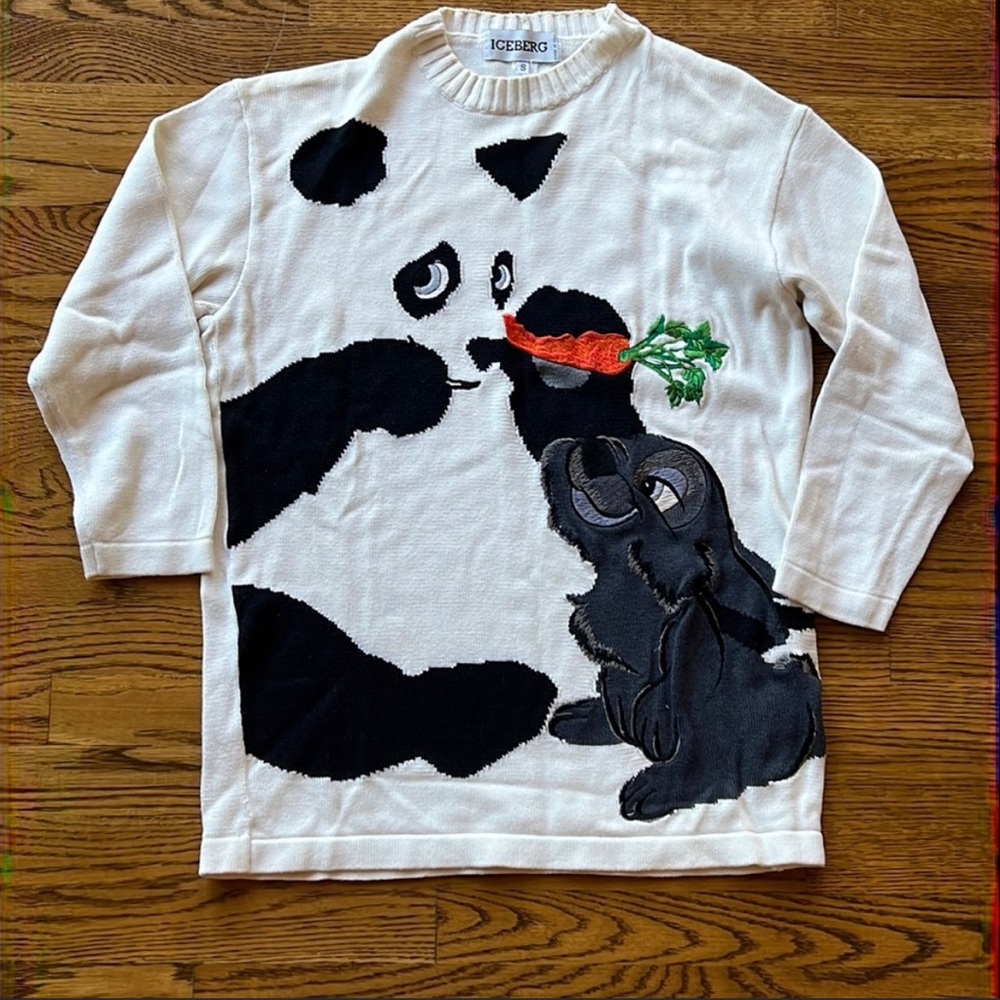Vintage limited edition Iceberg sweater.